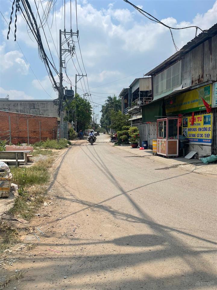 Bán đất mặt tiền đông thạnh 81, sát quận 12, 98,2m, ngang 5m, giá 4,35 tỷ