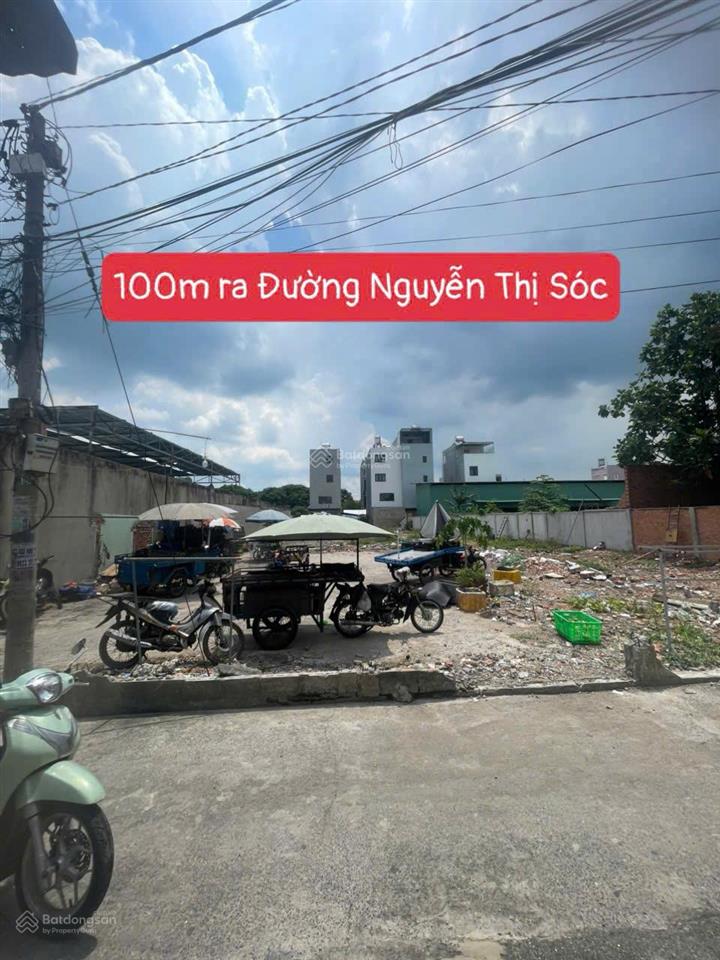 Đất bà điểm gần nguyễn thị sóc, ngang 5m, đường ô tô, sổ riêng, giá 4,25 tỷ