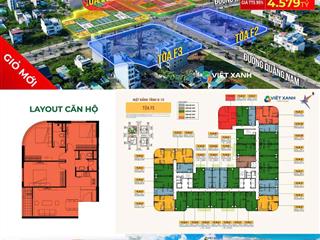 Căn góc 3pn f5.12a.09 fours tower ngay giao lộ minh mạng và nguyễn phước lan, giá gốc cđt