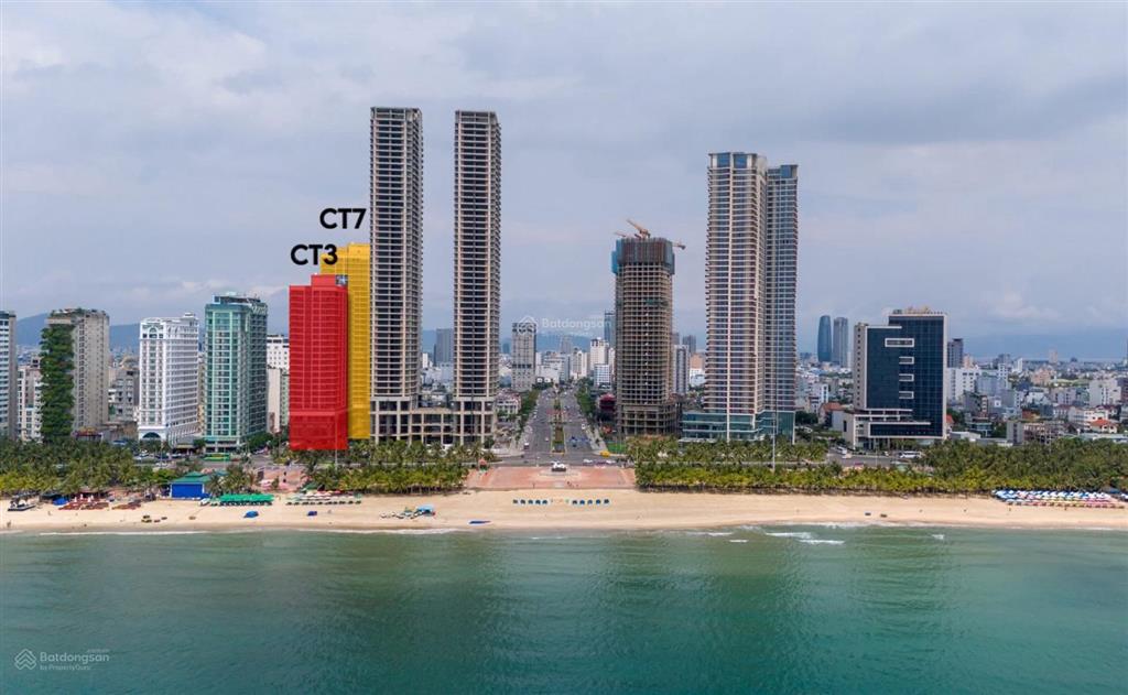 Hot  đây là căn góc 1pn + 1 tầng 28 view cực đẹp  view kép biển  pháo hoa & toàn cảnh đà nẵng