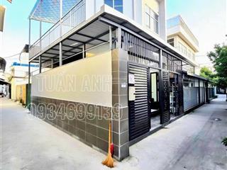 Bán nhà trệt lầu 3 p.ngủ  dt 6m x 9m, sổ hồng riêng  góc 2 mặt tiền thông thoáng