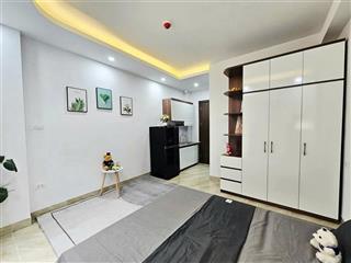 Toà chdv 80m2*7t hồ tùng mậu, sát phố,3 gác,ngõ thông,xây mới,2 thoáng,thang máy,pccc,sổ vuông