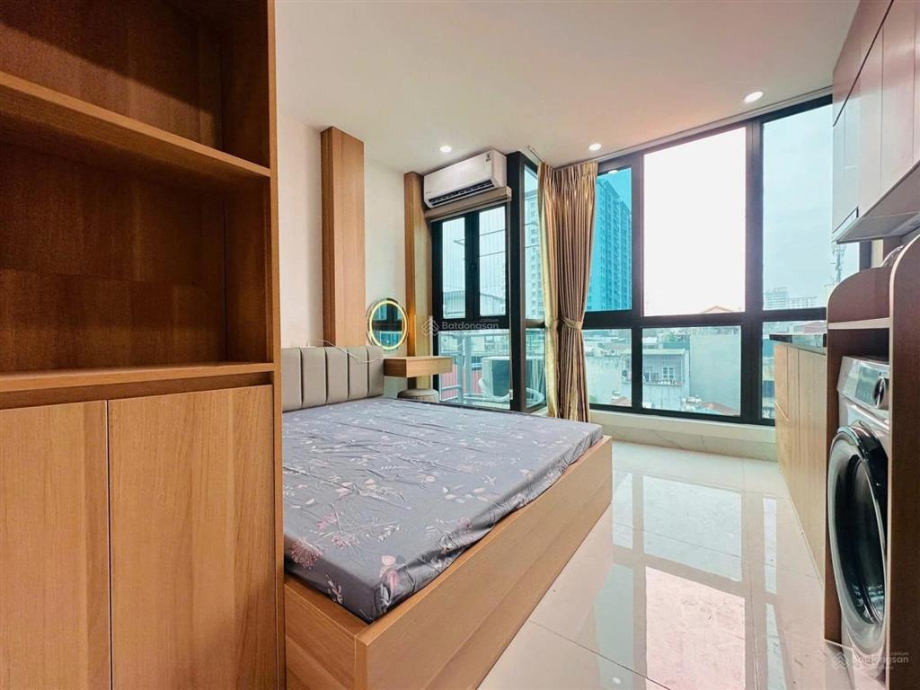 Hiếm! ba đình chdv 75m2*5t, ngõ thông ô tô, tm, pccc, nở hậu, full khách 17 phòng~ 80tr/ tháng