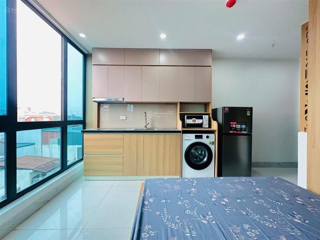 Hiếm! ba đình chdv 75m2*5t, ngõ thông ô tô, tm, pccc, nở hậu, full khách 17 phòng~ 80tr/ tháng