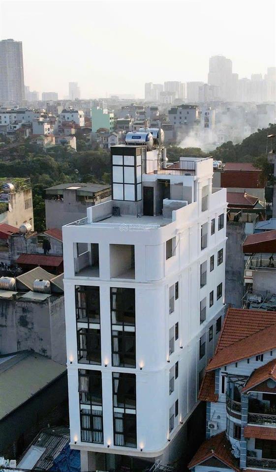 Cực hiếm! toà chdv tại ba đình 70m2*8t, ô tô 10m, ngõ thông, 2 mặt ngõ, xây mới, pccc, sổ vuông