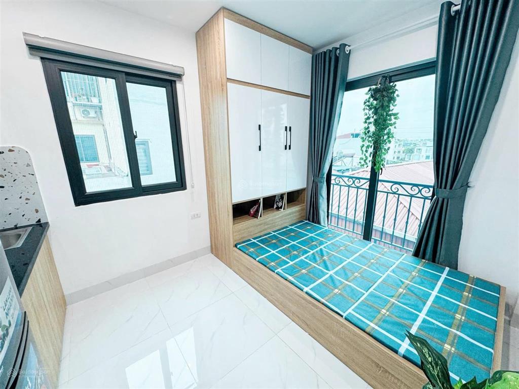 Sốc! toà chdv đội cấn 75m2*7t*20pkk, sát phố, 3 thoáng, ngõ thông, xây mới, nở hậu, dt~ 90tr/ th.