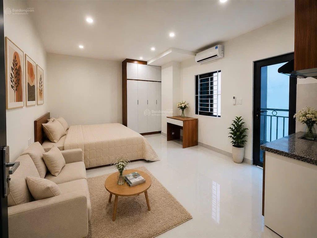 Giá sốc! toà chdv p xã đàn 70m2*7t*18pkk, sát phố, ô tô 30m, ngõ thông, nở hậu, xây mới,dt~120tr/th