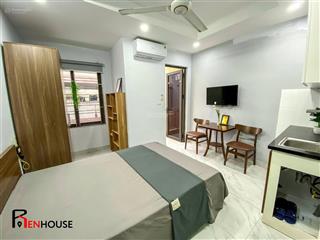 Siêu phẩm toà chdv cầu giấy 85m2*7t*25pkk, 2 thoáng, ngõ thông, xây mới, sổ vuông, dt~120tr/ tháng