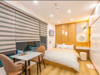 Thu 1.5 tỷ/năm! toà aparterment văn cao 82m2*7t*17pkk, sát lotte, lô góc 2 mặt ngõ, 3 thoáng, pccc
