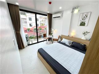 Siêu phẩm! toà chdv đê la thành 80m2*7t*24pkk, gần ô tô, ngõ thông, 2 thoáng, xây mới, dt 120tr/ th
