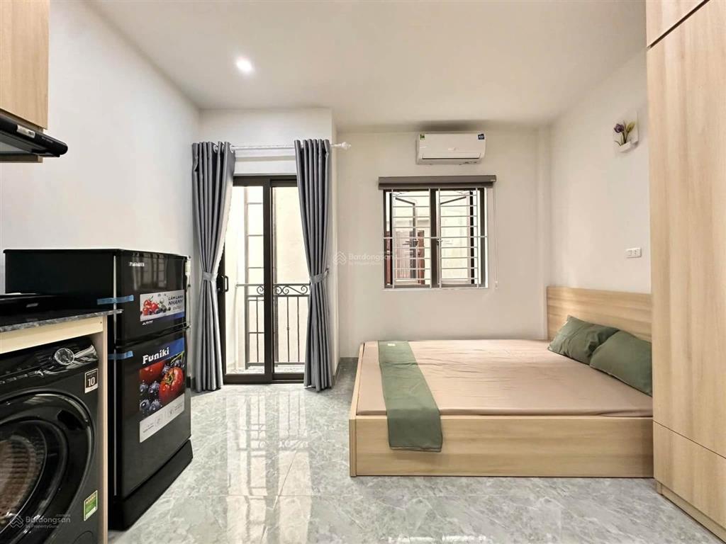 Giảm sâu! tòa chdv cầu giấy 85m²*7t*25pkk, gần phố, 2 thoáng, xây mới, pccc, sổ vuông, dt 150tr/th