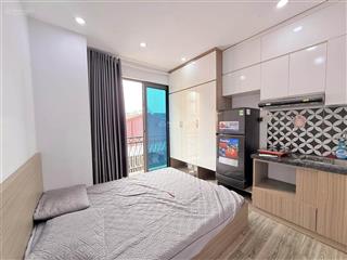 Giá cực tốt! toà chdv hoàng hoa thám 67m²*8t, sát phố, cách ô tô 30m, 2 thoáng, sổ sẵn, dt 90tr/th