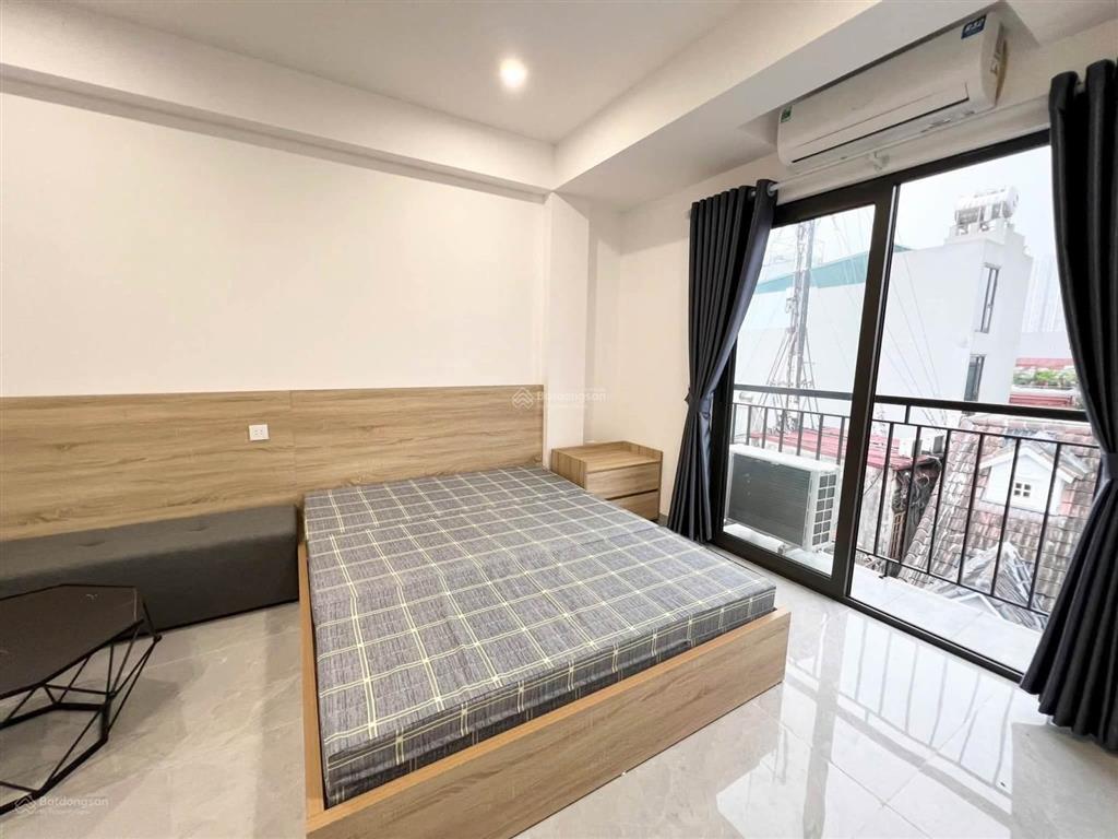 Giảm sâu! toà chdv 65m²*7t thái thịnh, gần ô tô, 2 thoáng, xây mới, pccc, sẵn sổ, dt 75tr/ tháng.
