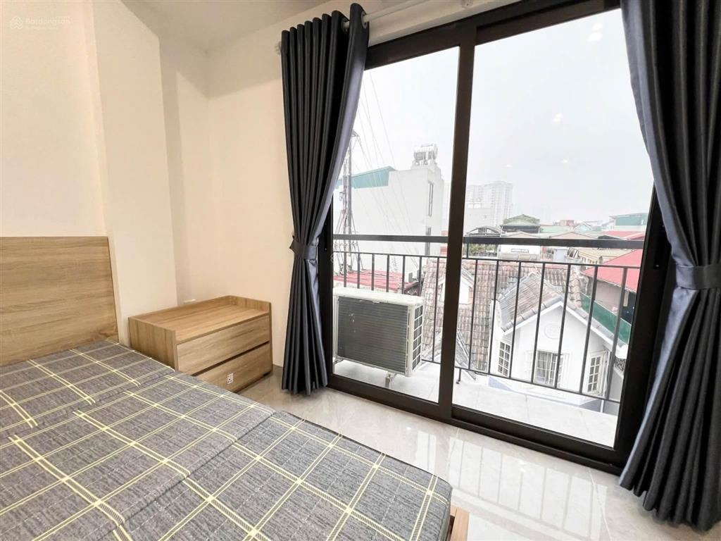 Giảm sâu! toà chdv 65m²*7t thái thịnh, gần ô tô, 2 thoáng, xây mới, pccc, sẵn sổ, dt 75tr/ tháng.