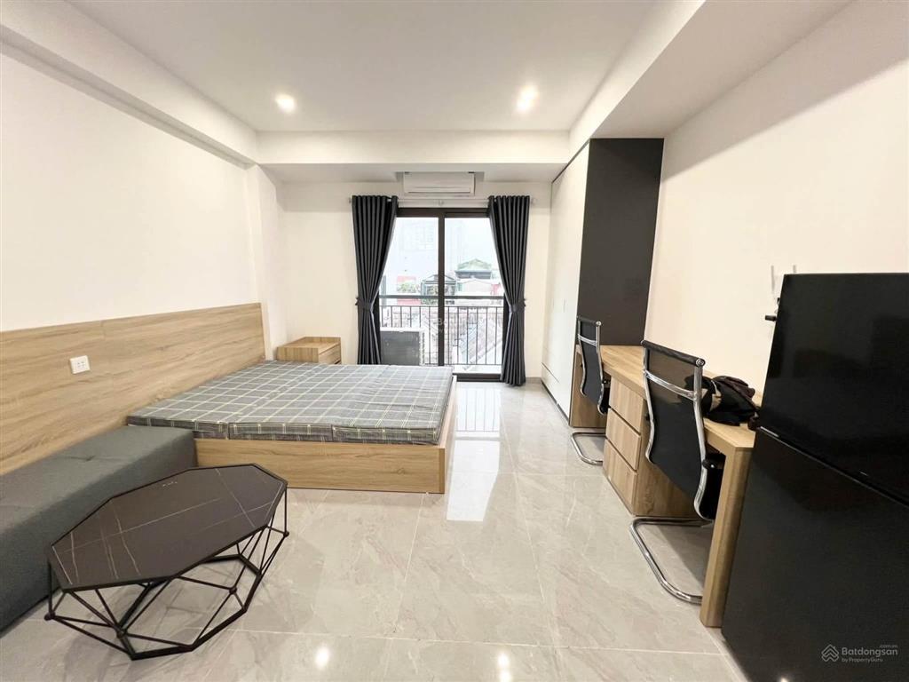 Giảm sâu! toà chdv 65m²*7t thái thịnh, gần ô tô, 2 thoáng, xây mới, pccc, sẵn sổ, dt 75tr/ tháng.
