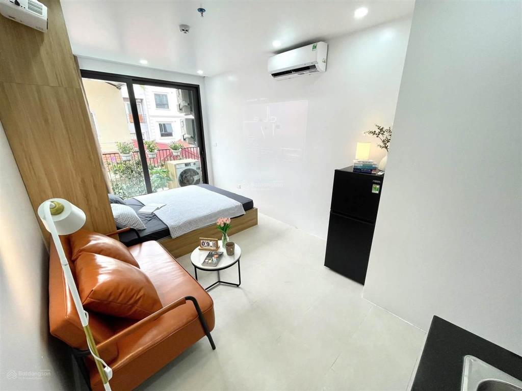 Giảm cực sâu! tòa chdv 70m²*7t*18pkk khương trung, ô tô 20m, 2 thoáng, xây mới, pccc, dt 90tr/th