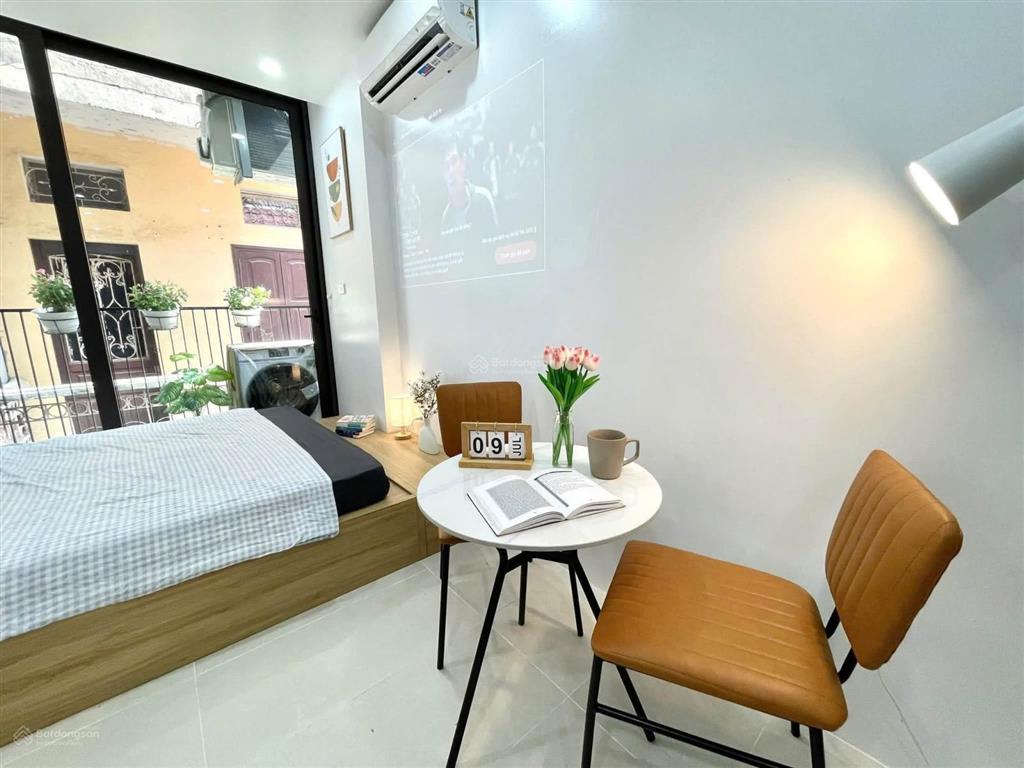 Giảm cực sâu! tòa chdv 70m²*7t*18pkk khương trung, ô tô 20m, 2 thoáng, xây mới, pccc, dt 90tr/th