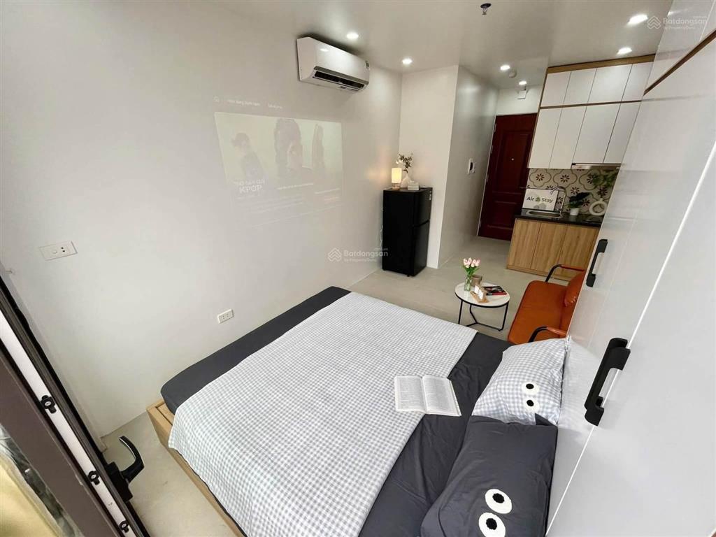 Giảm cực sâu! tòa chdv 70m²*7t*18pkk khương trung, ô tô 20m, 2 thoáng, xây mới, pccc, dt 90tr/th