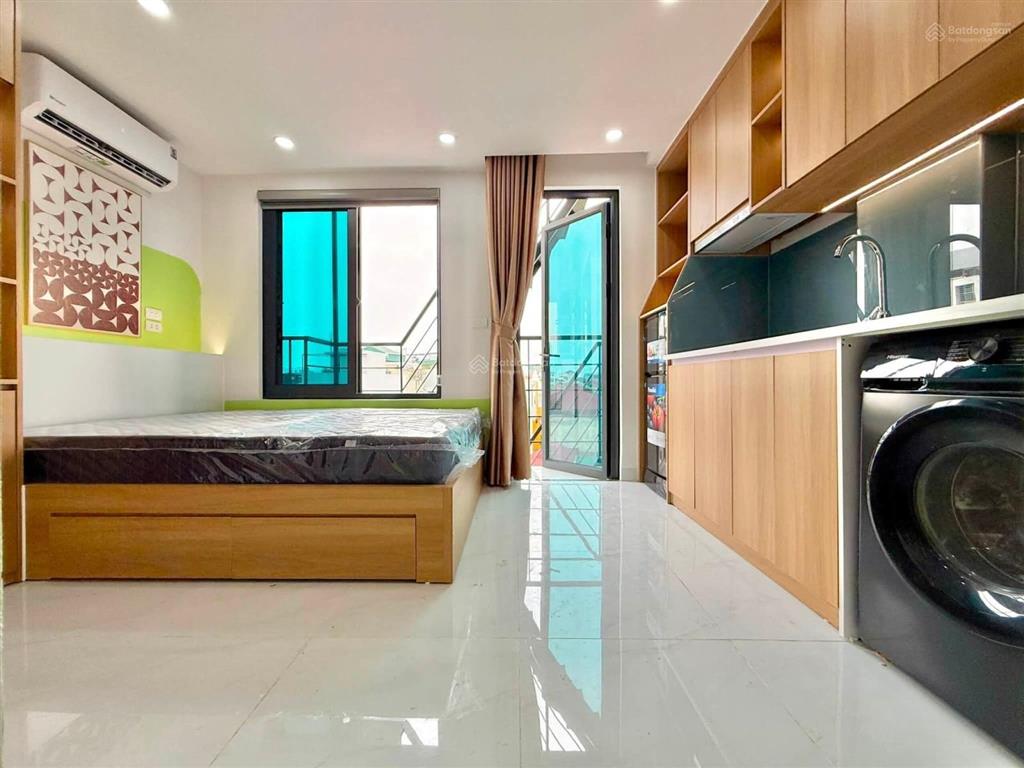 Hiếm! tòa chdv nguyễn trãi 68m²*7t*19pkk, ô tô 20m, 2 thoáng, qh ổn, sẵn sổ, xây mới, dt~ 100tr/th