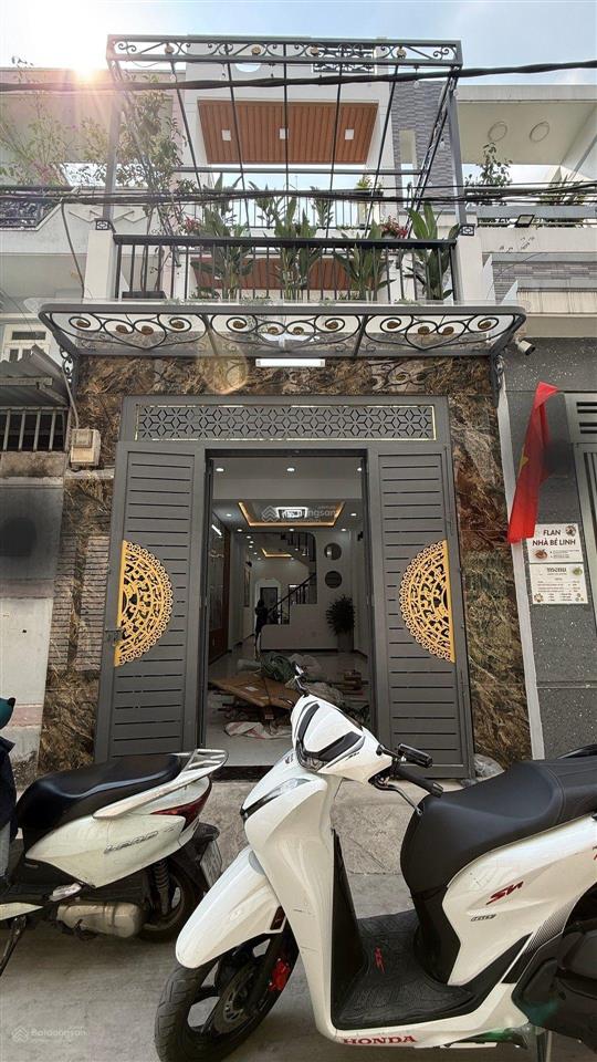 Bán nhà siêu phẩm hương lộ 2 đường ô tô 6m, 4m x19.7m  kết cấu 4 tầng, sân thượng (n10)