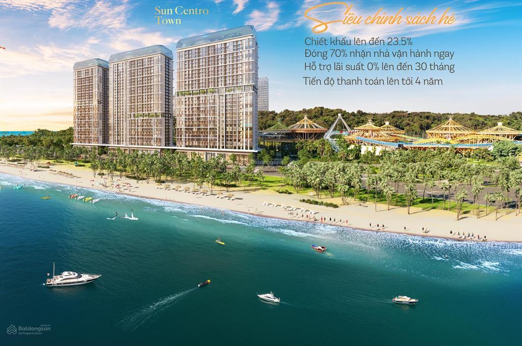 Sun centro town  căn hộ dịch vụ khách sạn tại trung tâm bãi cháy  hạ long