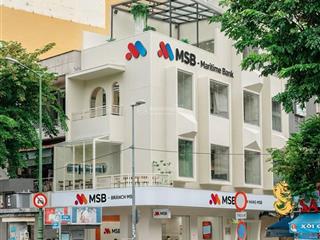 Rẻ! góc 2 mặt tiền lê quang định + nơ trang long bt 8x22m kc 4 tầng bank thuê 100tr/th bán 30 tỷ