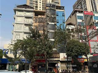 Bán nhà mặt phố nguyễn hoàng, 1 mặt phố , 1 mặt ngõ ô tô, vỉa hè rộng, kinh doanh đỉnh cao