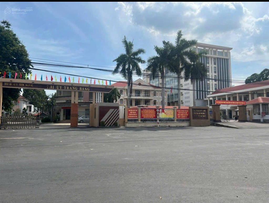 Lô đất đẹp ngang 10x55m thổ cư, ngay vòng xoay trảng bàng, mặt tiền đường nhựa, shr, chỉ 1.3 tỷ