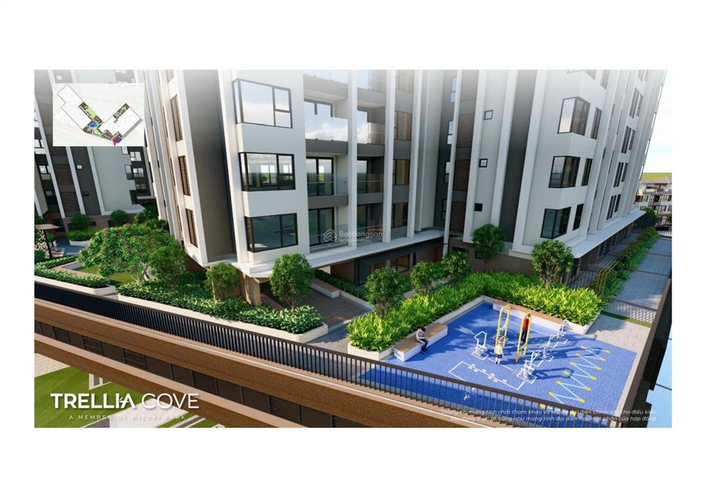 Căn 2pn 2wc giá tốt trellia cove thuộc kđt mizuki park 26ha  giá có vat là 4,9 tỷ  ck 12,5%