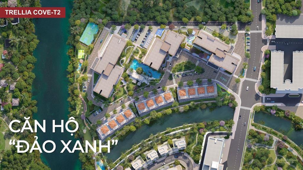 Căn 2pn 2wc giá tốt trellia cove thuộc kđt mizuki park 26ha  giá có vat là 4,9 tỷ  ck 12,5%