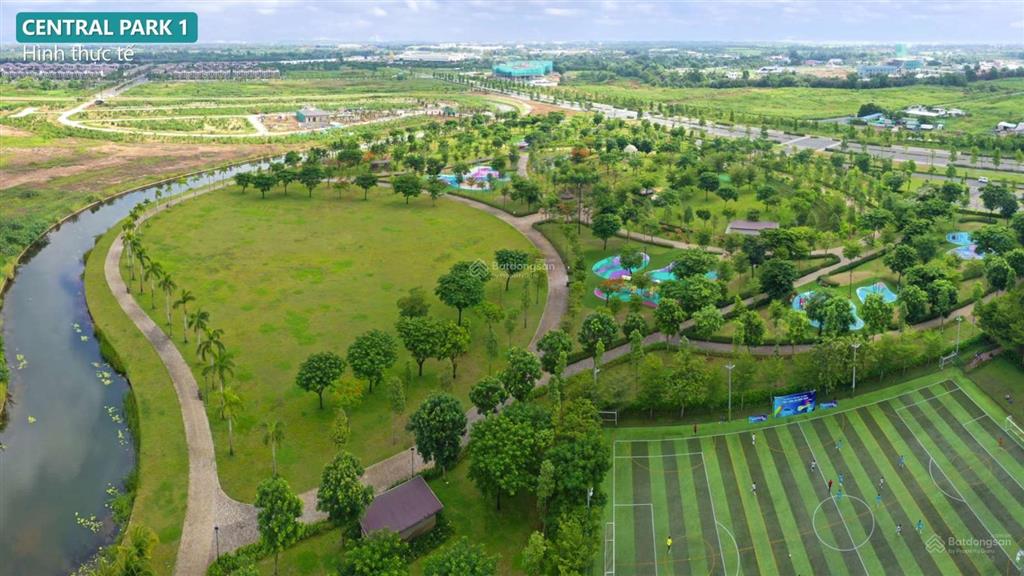 Biệt thự song lập 10x15 đã hoàn thiện nội thất  vào ở ngay  thuộc đại đô thị waterpoint 355ha