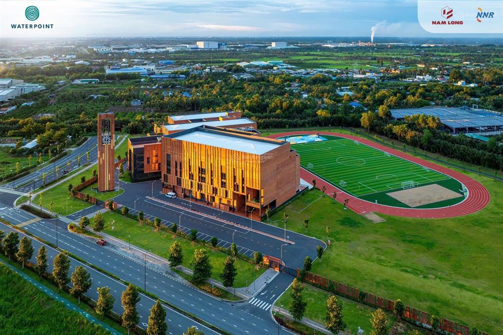 Biệt thự sông cuối cùng 1.301m2  kđt waterpoint 355ha  3 mặt sông vàm cỏ đông
