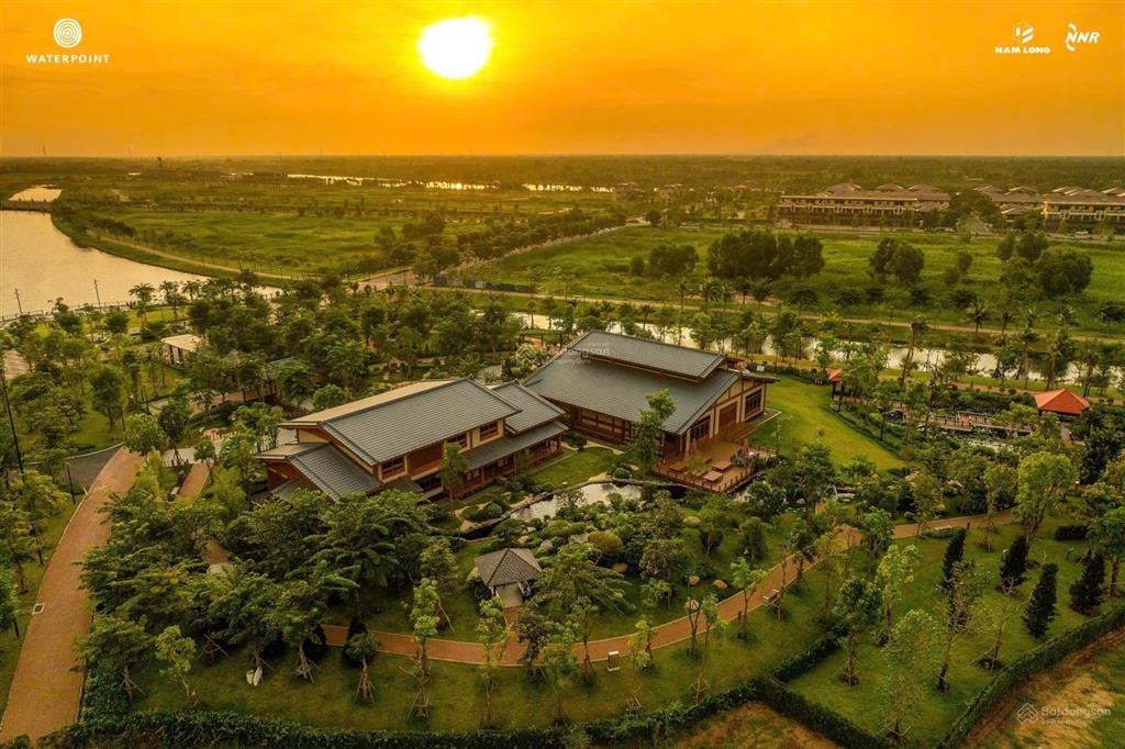 Biệt thự sông cuối cùng 1.301m2  kđt waterpoint 355ha  3 mặt sông vàm cỏ đông
