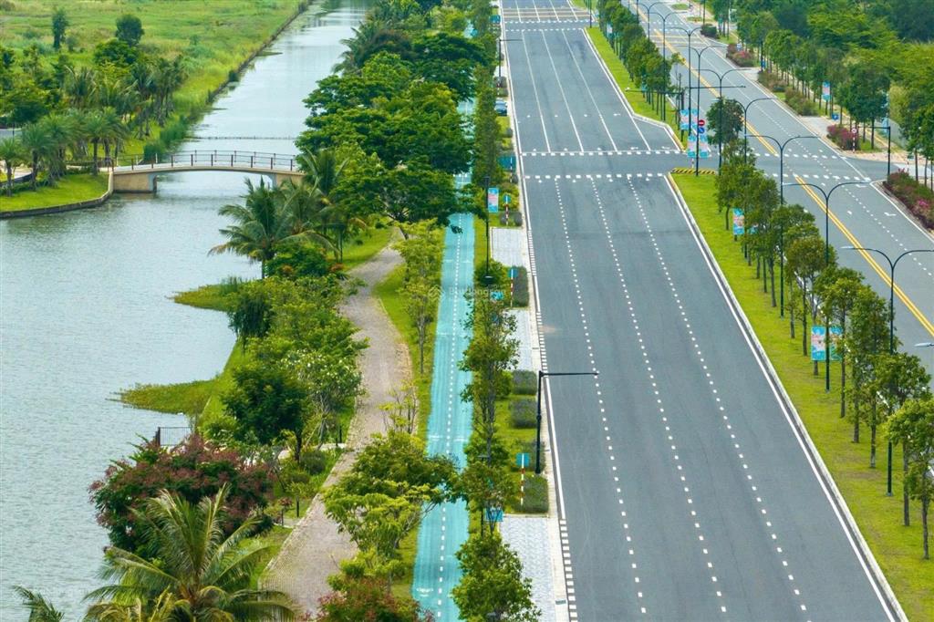 Biệt thự sông cuối cùng 1.301m2  kđt waterpoint 355ha  3 mặt sông vàm cỏ đông