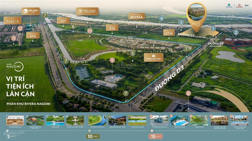 Mở bán phân khu mới nagomi  waterpoint 355ha. nhà phố 1t2l, biệt thự song lập, đơn lập, shophouse