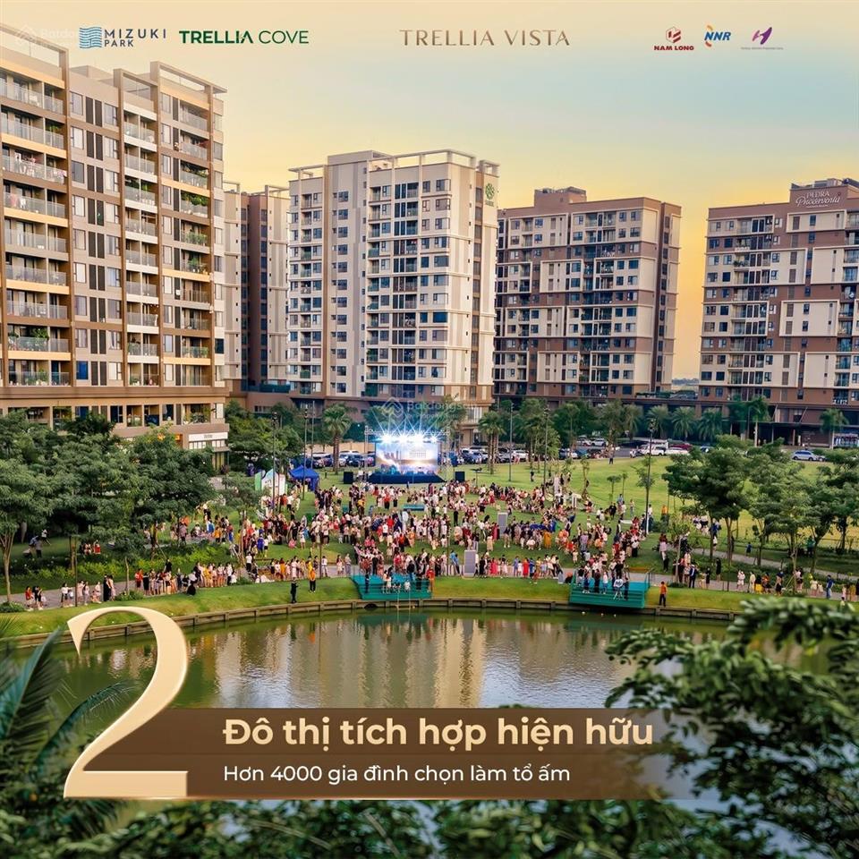 Mở bán căn hộ trellia vista (đã cất nóc)  tt siêu giãn chỉ 34tr/tháng. hỗ trợ lãi suất 24 tháng