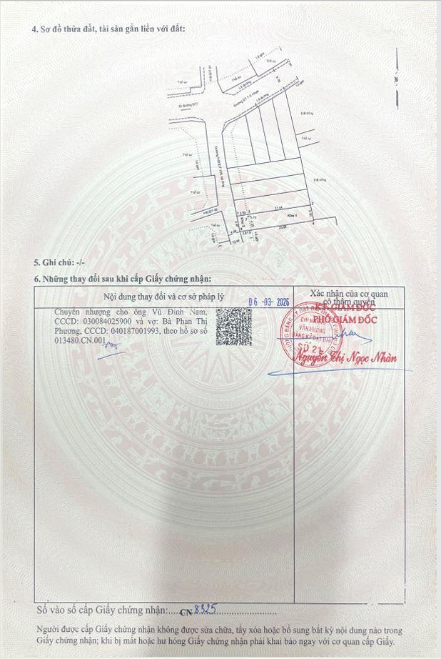 Chính chủ bán lô đất đẹp lê văn khương 5x25m, giá tốt