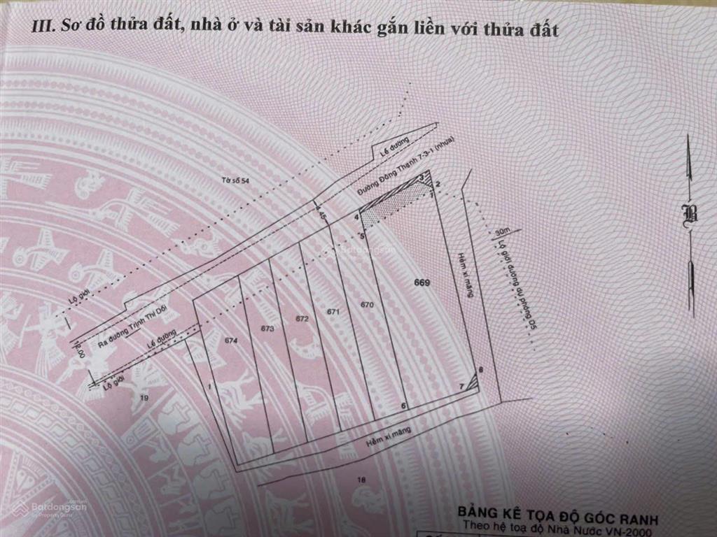 Bán đất 2 mặt tiền đông thạnh 73  hóc môn  12x26m giá 8.5 tỷ