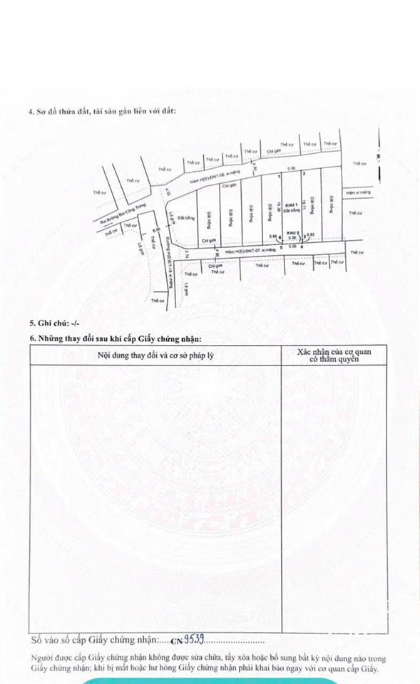 Bán đất bùi công trừng  đông thạnh  hóc môn  5x17m  giá 2.55 tỷ