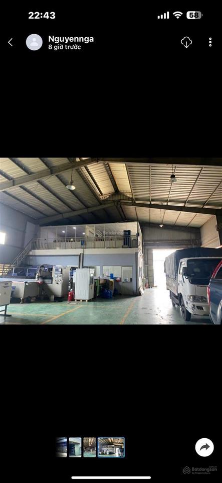 Ai đó cần cho thuê xưởng an phú đông 1432m2 chủ sửa lại mới 100%