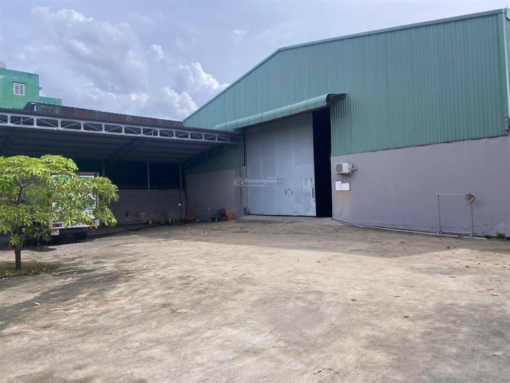 Xưởng ql 1a an phú đông 1850m2 giá 100 tr phù hợp các ngành nghề