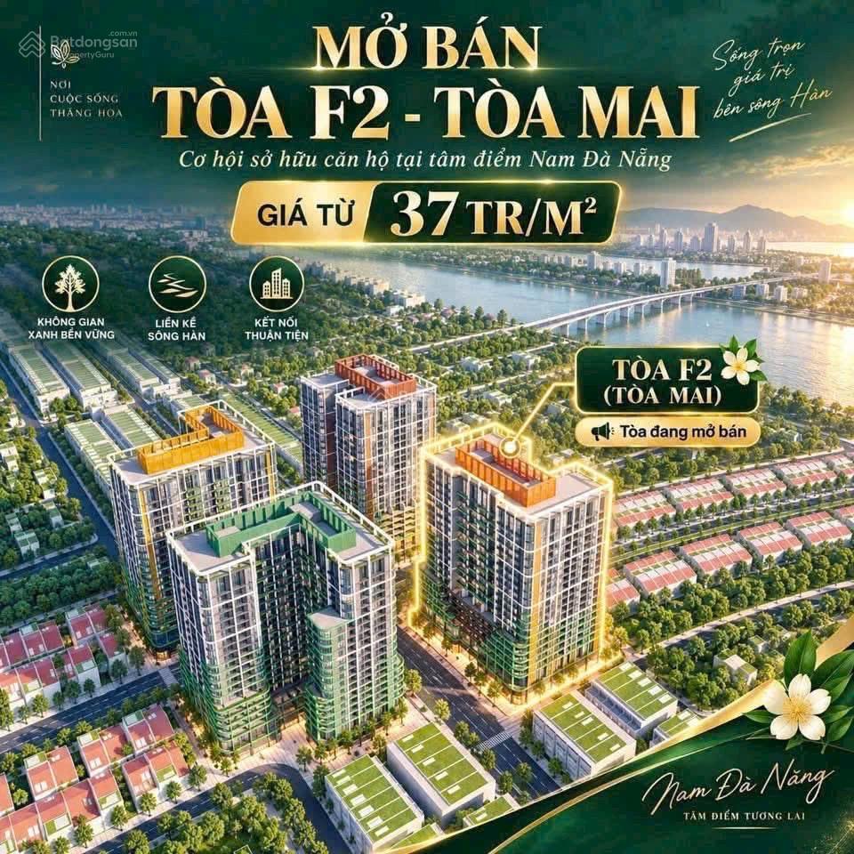 Chỉ 1,989 tỷ, quý khách hàng sở hữu căn hộ từ vị trí đến tiện ích khó tin tại tp đà nẵng