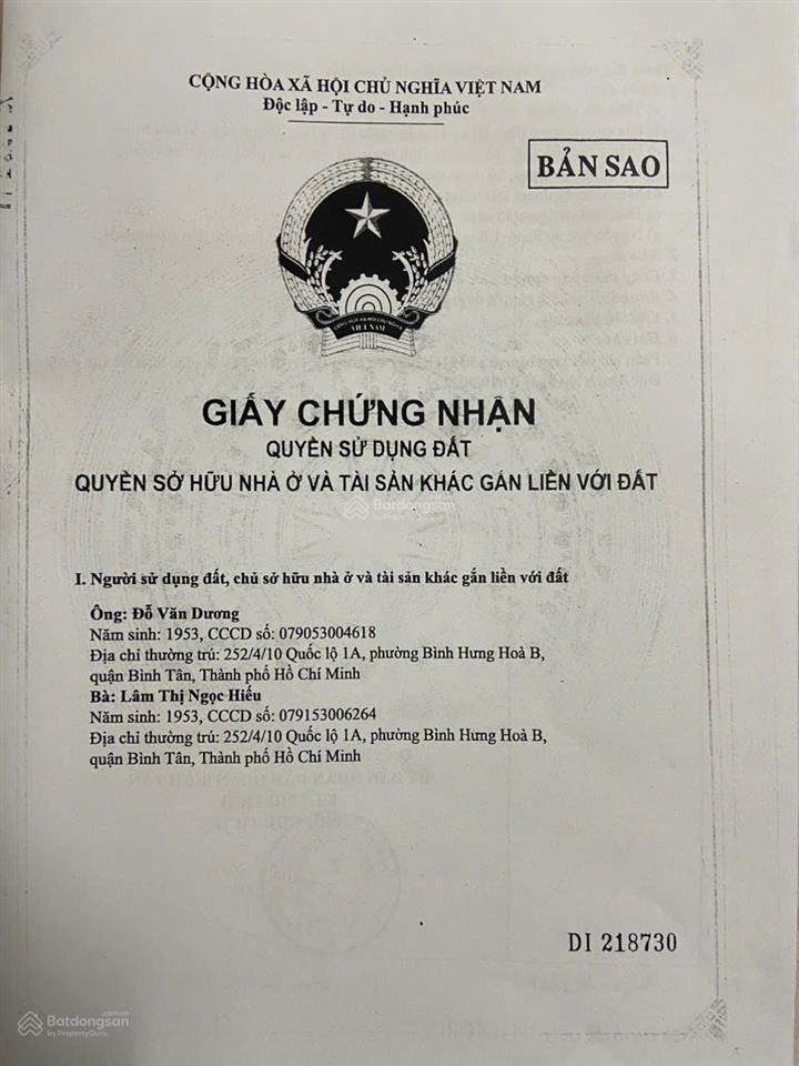 Bán đất đẹp tại khu vực bình tân  đất đẹp cần bán gấp