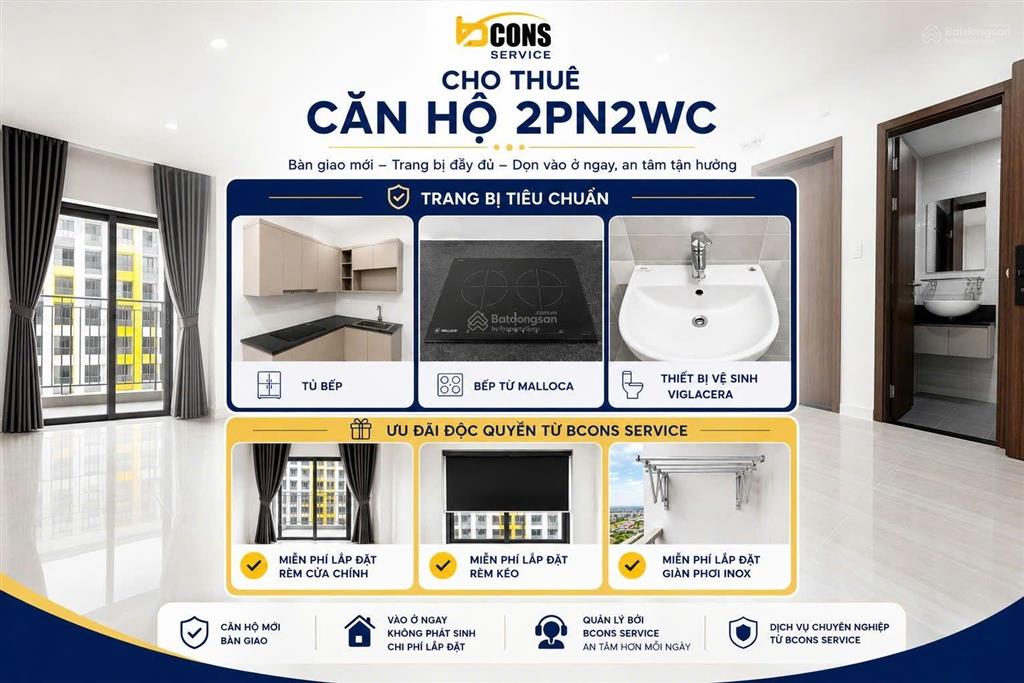 [sát bên làng đại học] căn hộ sinh viên 2pn vừa túi tiền gần uit