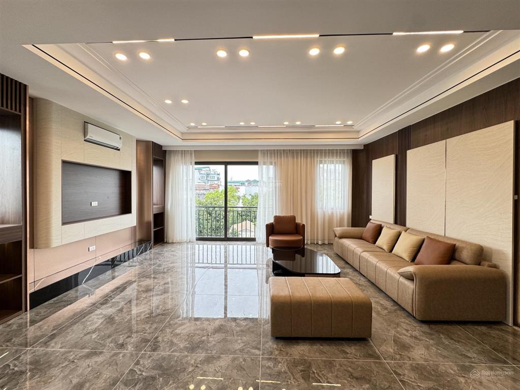 Bán nhà mới ngọc thuỵ, 55m2 ,7 tầng, gara ô tô  thang máy  lô góc 2 thoáng, mặt tiền rộng, 17.8
