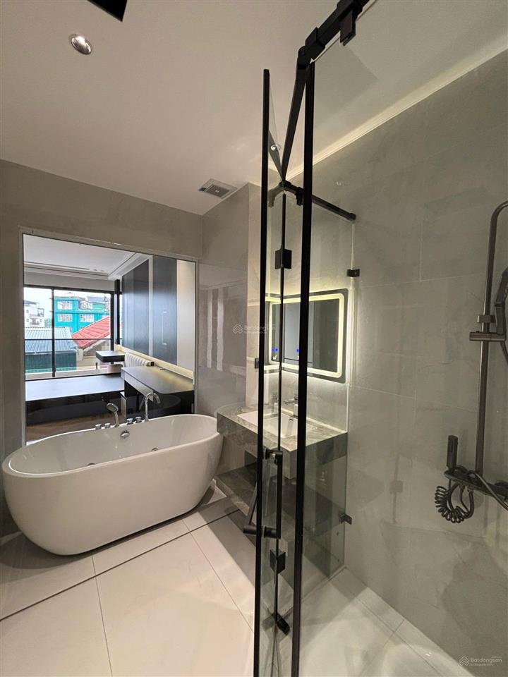 Bán nhà mới ngọc thuỵ 55m2,7 tầng  gara ô tô 7 chỗ  thang máy  tặng nội thất  gần phố, ở sướng