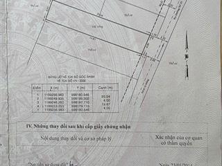 Chính chủ  bán lô đất (4 x 20m)  trung tâm gò vấp  giá 7.2 tỷ (tl)