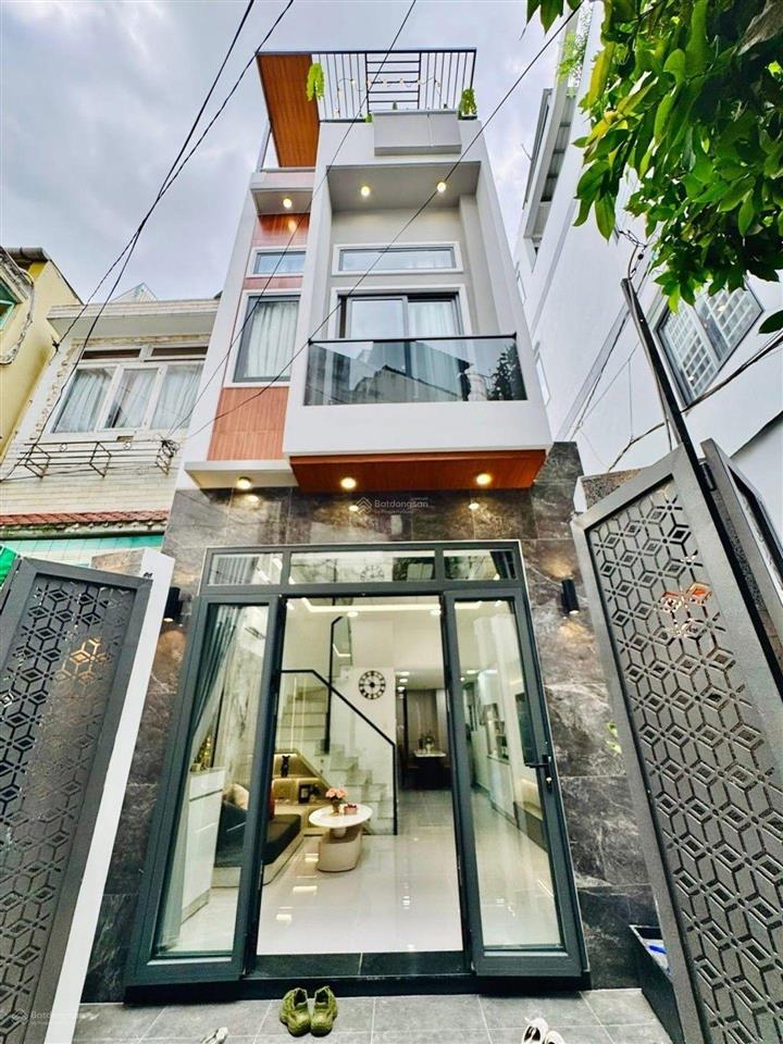 Bán nhà đẹp 4 tầng  full nội thất  45m2  nguyễn văn nghi, p.7, gò vấp | giá 7.3 tỷ (tl)