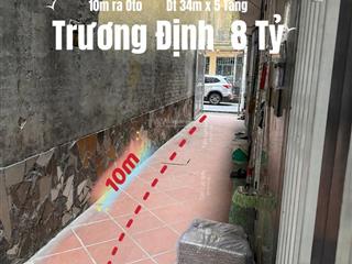 8 tỷ nhà 5 tầng  cách 10m ra đường ô tô vị trí đẹp, ở sướng