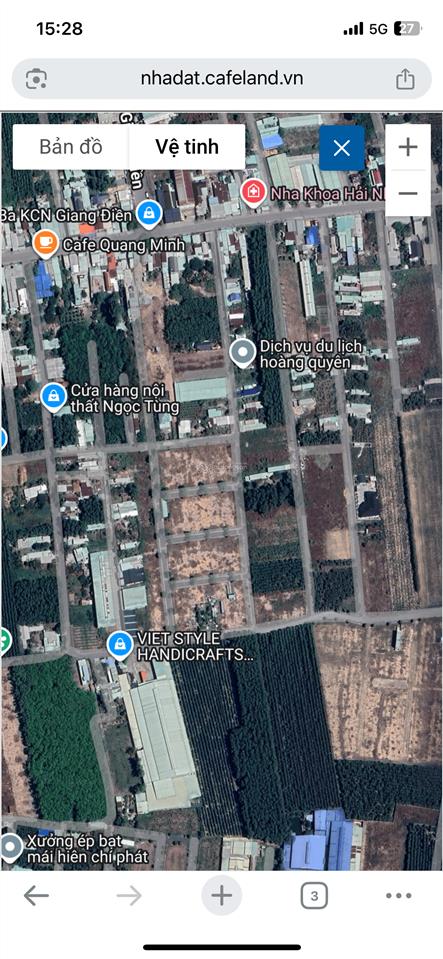 Đất thổ cư đẹp tiềm năng tăng giá cao